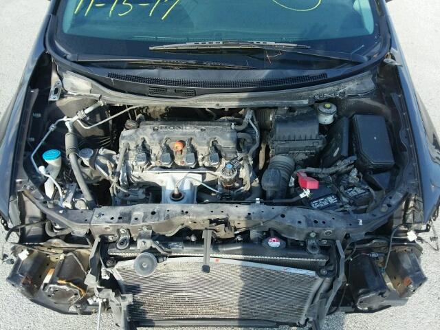 2HGFB2F86DH538959 - 2013 HONDA CIVIC EX შავი ფოტო 7