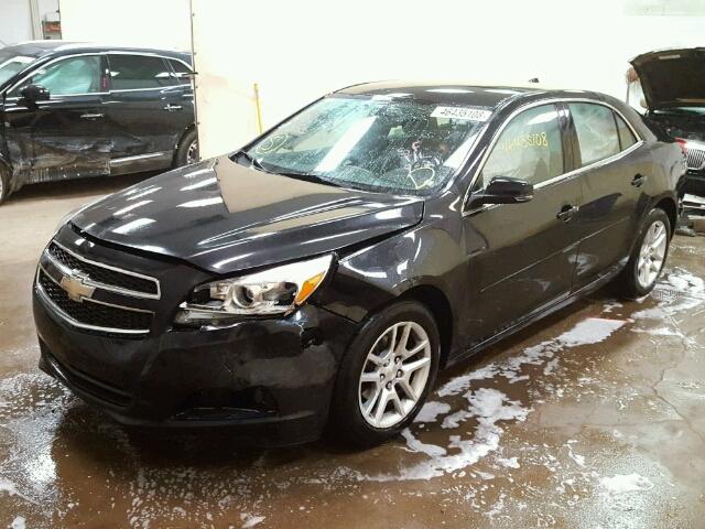 1G11C5SA8DF271155 - 2013 CHEVROLET MALIBU 1LT BLACK photo 2