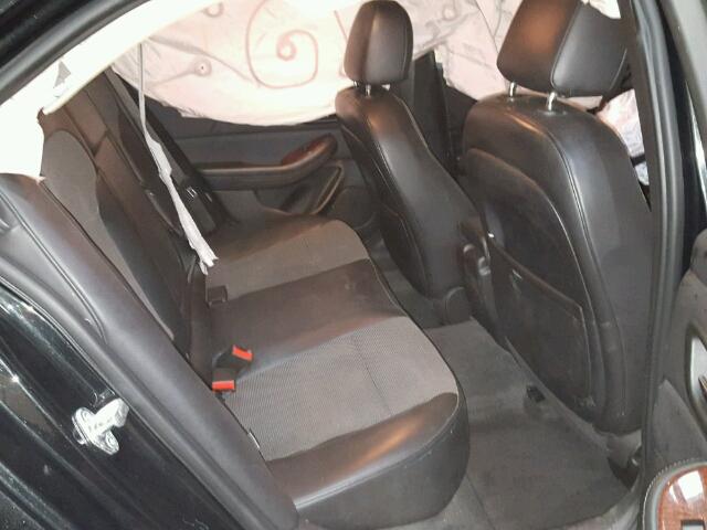 1G11C5SA8DF271155 - 2013 CHEVROLET MALIBU 1LT BLACK photo 6