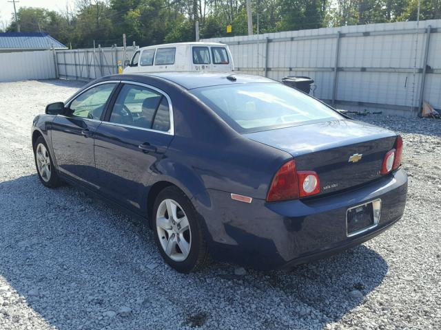 1G1ZG57B194157123 - 2009 CHEVROLET MALIBU LS 蓝色 照片 3