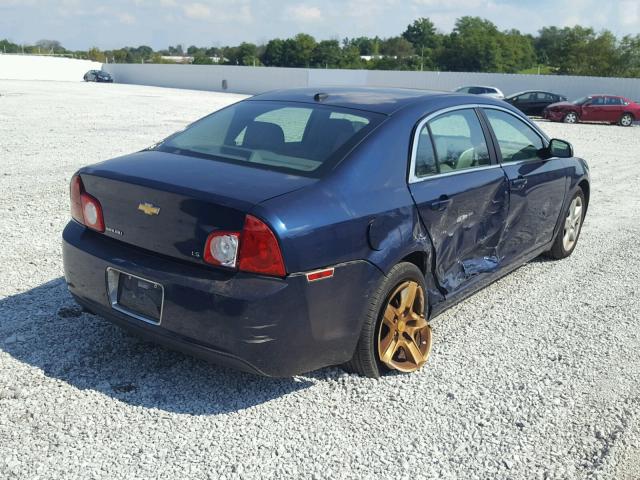 1G1ZG57B194157123 - 2009 CHEVROLET MALIBU LS 蓝色 照片 4