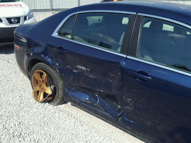 1G1ZG57B194157123 - 2009 CHEVROLET MALIBU LS 蓝色 照片 9