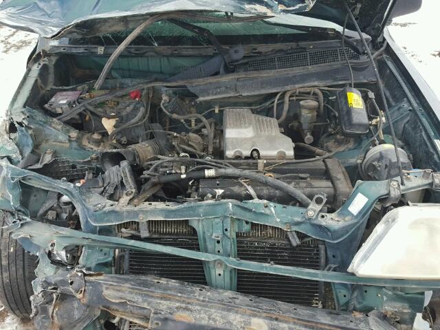 JHLRD174XXC012498 - 1999 HONDA CR-V LX GREEN photo 7