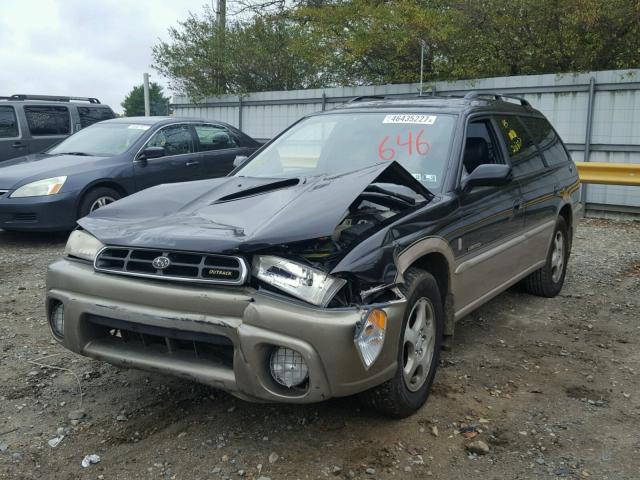 4S3BG6855W6641903 - 1998 SUBARU LEGACY 30T BLACK photo 2