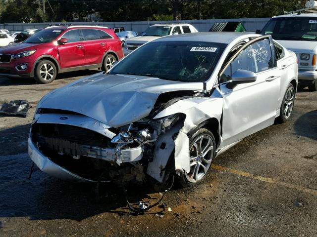 3FA6P0G73HR392823 - 2017 FORD FUSION S SILVER photo 2