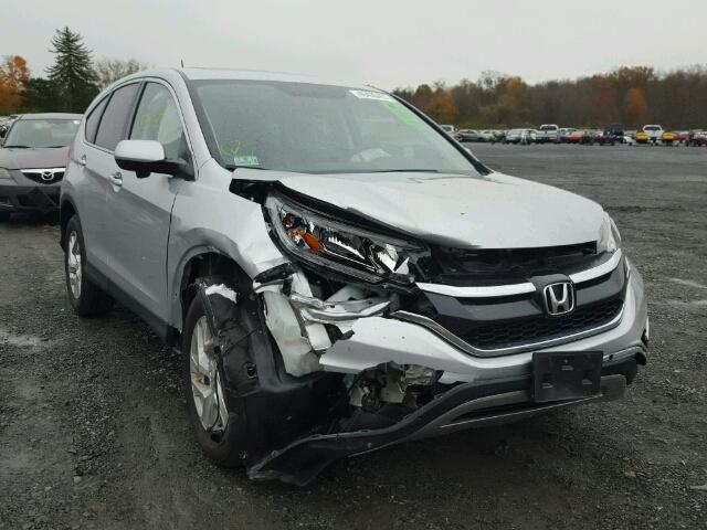 5J6RM4H57FL094656 - 2015 HONDA CR-V EX SILVER photo 1