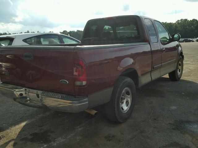 1FTRX17W33NA00729 - 2003 FORD F150 RED photo 4