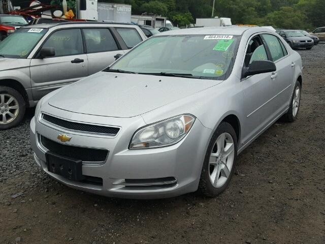 1G1ZG57B89F235188 - 2009 CHEVROLET MALIBU LS ვერცხლისფერი ფოტო 2