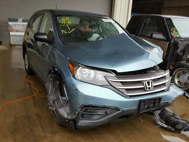 2HKRM3H30EH540325 - 2014 HONDA CR-V LX GREEN photo 1