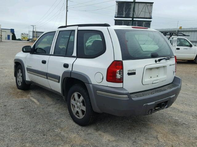 4NUDT13S742100915 - 2004 ISUZU ASCENDER S 白色 照片 3