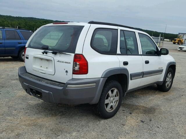 4NUDT13S742100915 - 2004 ISUZU ASCENDER S 白色 照片 4