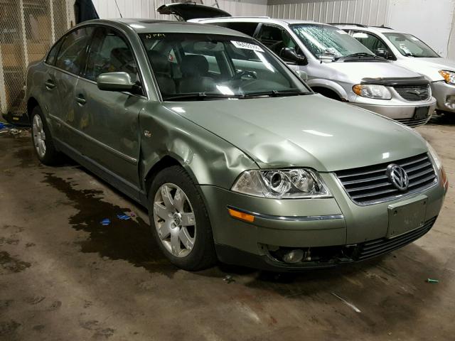 WVWTH63B92P301477 - 2002 VOLKSWAGEN PASSAT GLX 绿色 照片 1