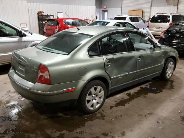 WVWTH63B92P301477 - 2002 VOLKSWAGEN PASSAT GLX 绿色 照片 4