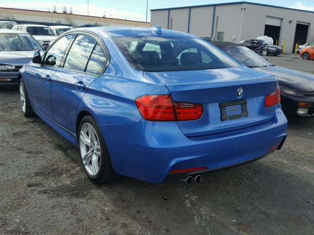 WBA3B5G55FNS11659 - 2015 BMW 328 XI SUL BLUE photo 3