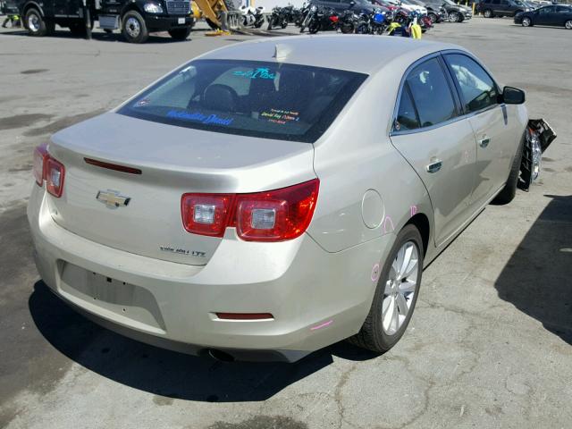 1G11F5SL5FF342923 - 2015 CHEVROLET MALIBU LTZ 棕色 照片 4