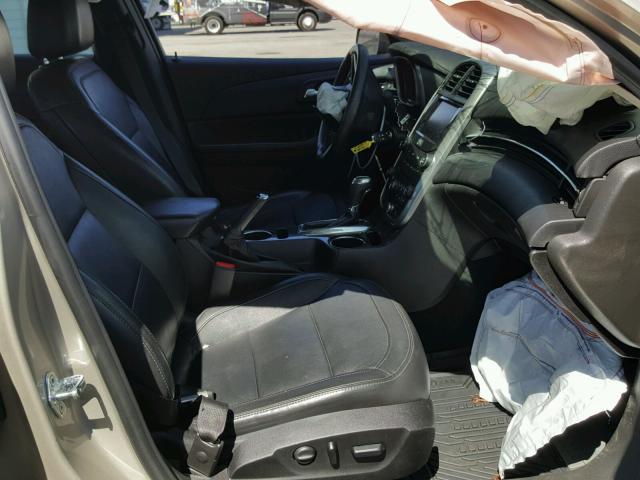1G11F5SL5FF342923 - 2015 CHEVROLET MALIBU LTZ 棕色 照片 5