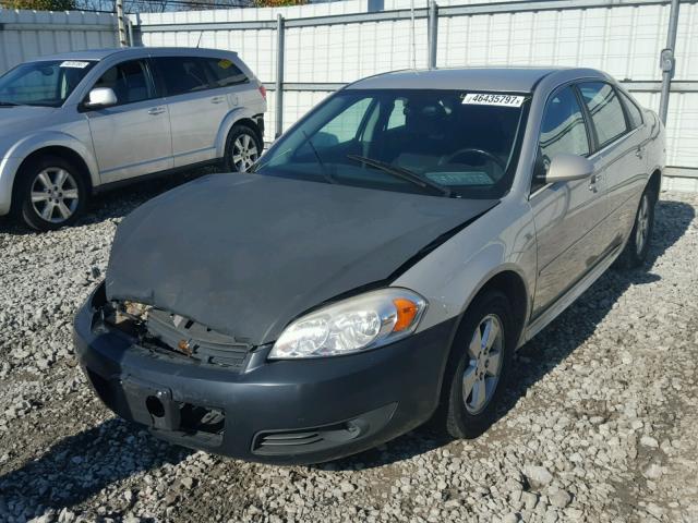 2G1WG5EK9B1142330 - 2011 CHEVROLET IMPALA LT Ոսկեգույն լուսանկար 2