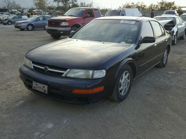 JN1CA21AXXM301541 - 1999 NISSAN MAXIMA GLE BLACK photo 2