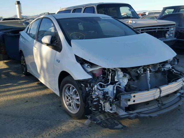 JTDKARFP8H3017945 - 2017 TOYOTA PRIUS PRIM თეთრი ფოტო 1