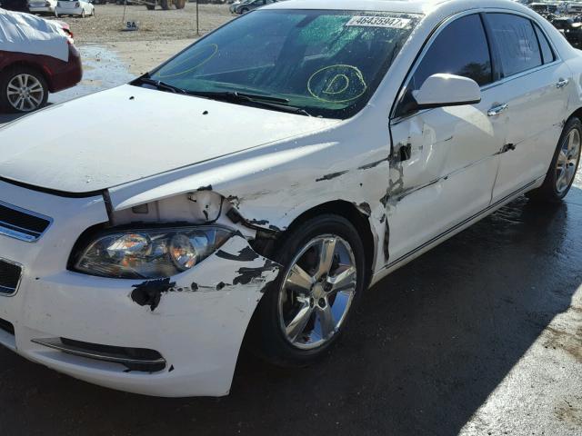 1G1ZD5EU5CF152466 - 2012 CHEVROLET MALIBU 2LT WHITE photo 9