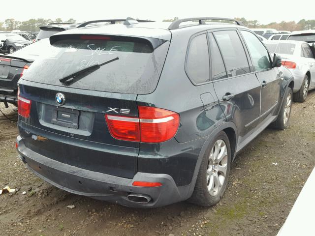 5UXFE83527LZ45136 - 2007 BMW X5 GREEN photo 4