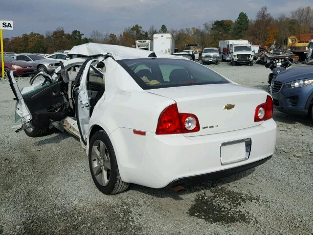 1G1ZC5EU4CF107098 - 2012 CHEVROLET MALIBU 1LT WHITE photo 3