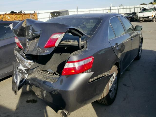 4T1BE46K39U881188 - 2009 TOYOTA CAMRY BASE GRAY photo 4