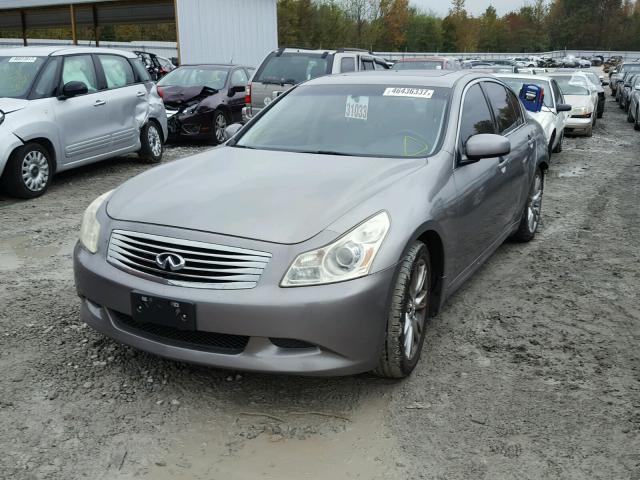 JNKBV61E88M220450 - 2008 INFINITI G35 SILVER photo 2