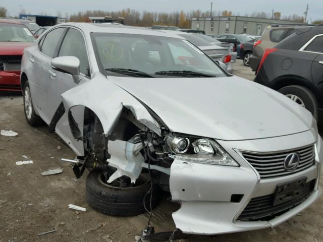 JTHBW1GGXD2007238 - 2013 LEXUS ES 300H SILVER photo 9