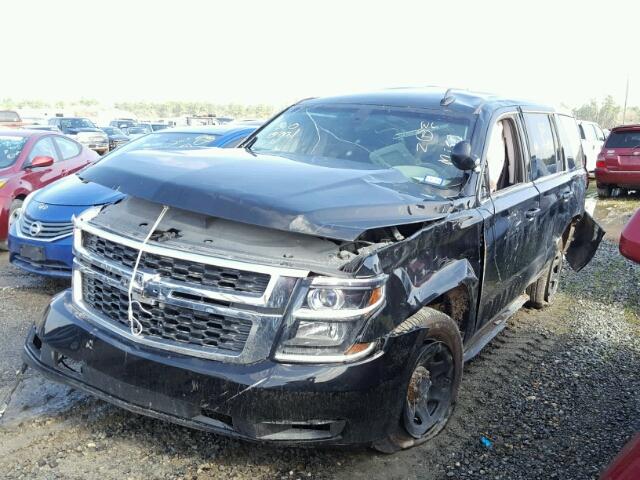 1GNLCDEC9HR154297 - 2017 CHEVROLET TAHOE POLI BLACK photo 2