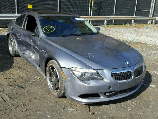 WBAEA53538CV90645 - 2008 BMW 650 I GRAY photo 1