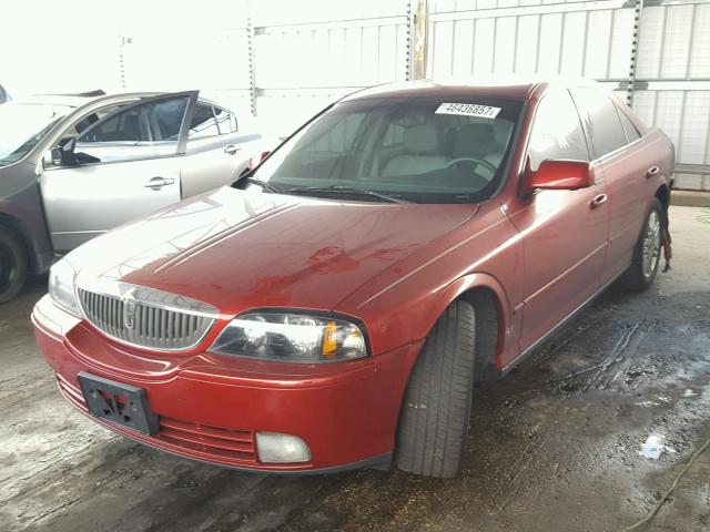 1LNHM87A25Y662817 - 2005 LINCOLN LS 红色 照片 2