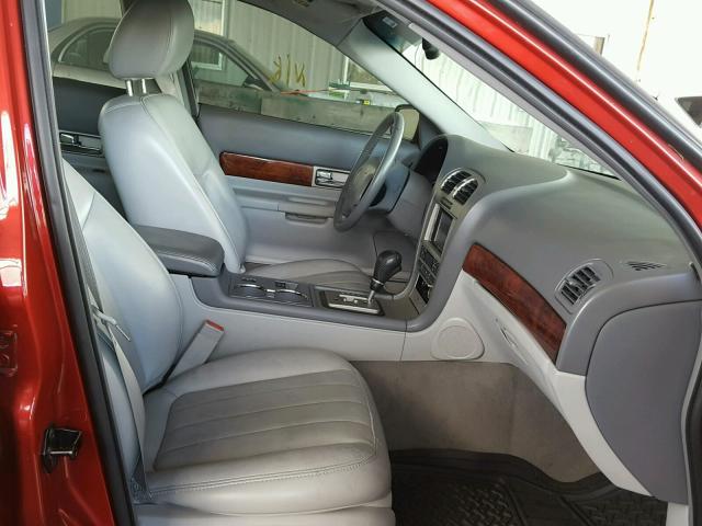 1LNHM87A25Y662817 - 2005 LINCOLN LS 红色 照片 5