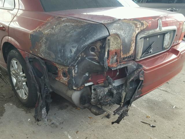 1LNHM87A25Y662817 - 2005 LINCOLN LS 红色 照片 9