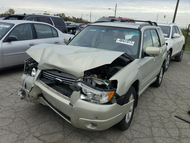 JF1SG656X7H734795 - 2007 SUBARU FORESTER SILVER photo 2