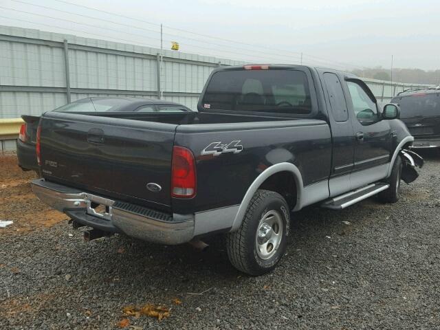 1FTRX18W3YNA48382 - 2000 FORD F150 BLACK photo 4