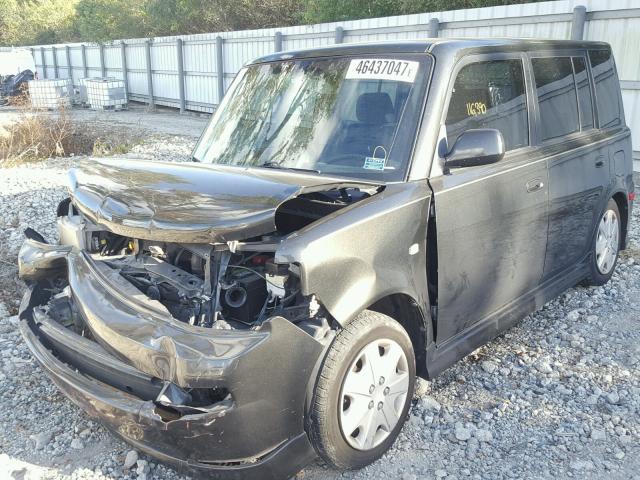 JTLKT324364070230 - 2006 TOYOTA SCION XB შავი ფოტო 2