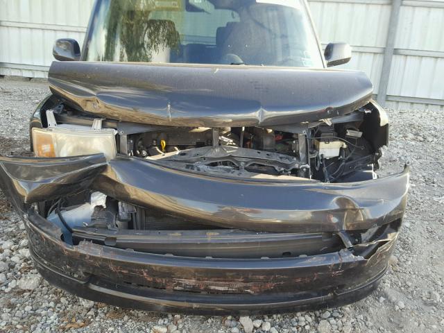 JTLKT324364070230 - 2006 TOYOTA SCION XB შავი ფოტო 9