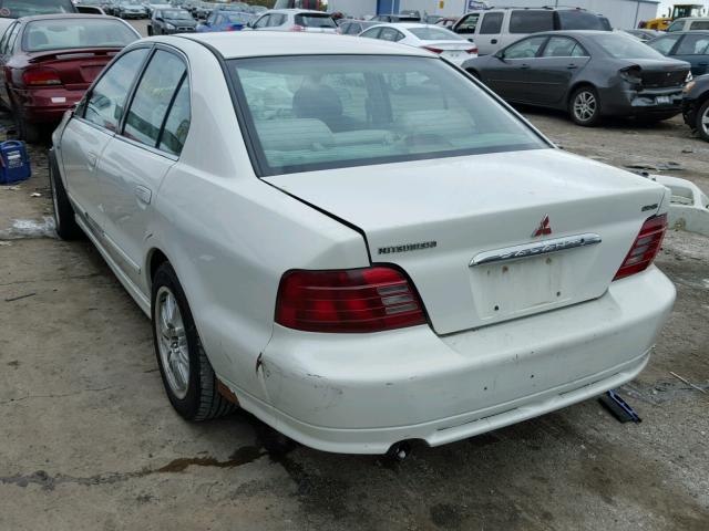 4A3AA46L1YE126163 - 2000 MITSUBISHI GALANT ES GRAY photo 3