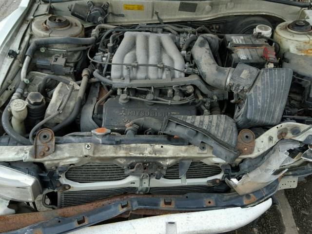 4A3AA46L1YE126163 - 2000 MITSUBISHI GALANT ES GRAY photo 7