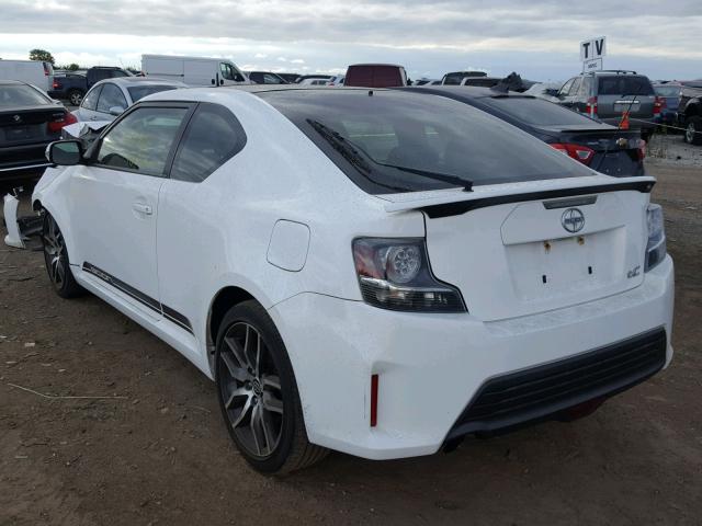 JTKJF5C70E3086739 - 2014 TOYOTA SCION TC 白色 照片 3