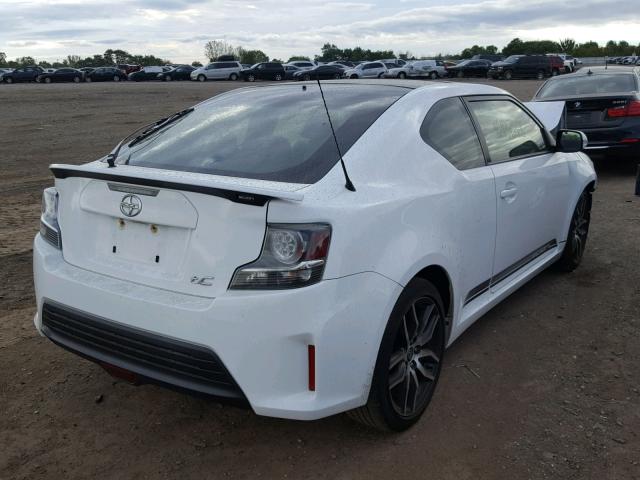 JTKJF5C70E3086739 - 2014 TOYOTA SCION TC 白色 照片 4