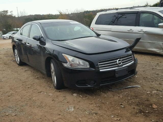 1N4AA51E69C818326 - 2009 NISSAN MAXIMA S BLACK photo 1