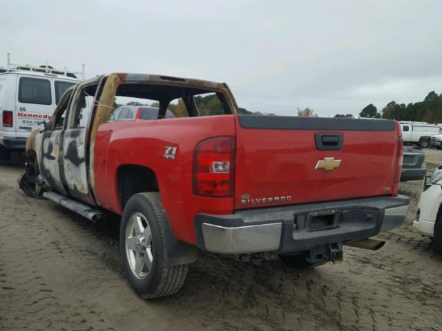 1GC1KYCGXBF126842 - 2011 CHEVROLET SILVERADO BURN photo 3