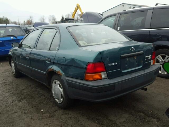 JT2BC51L3V0225700 - 1997 TOYOTA TERCEL CE GREEN photo 3