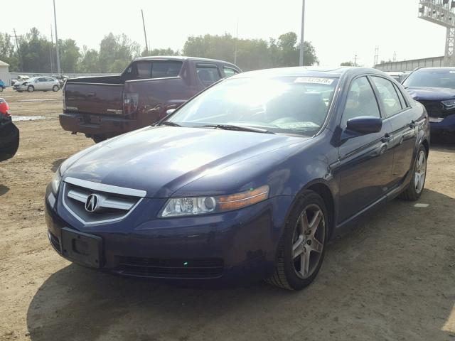 19UUA65576A023740 - 2006 ACURA 3.2TL BLUE photo 2