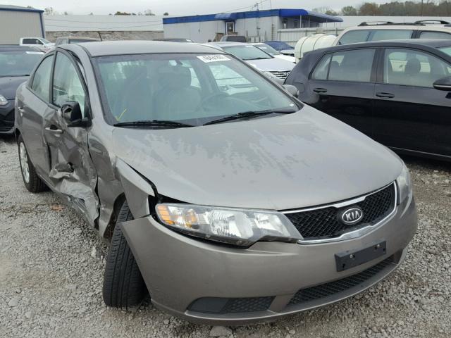 KNAFU4A28A5302627 - 2010 KIA FORTE EX GRAY photo 1