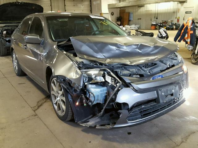 3FAHP0HA8BR278438 - 2011 FORD FUSION SE GRAY photo 1