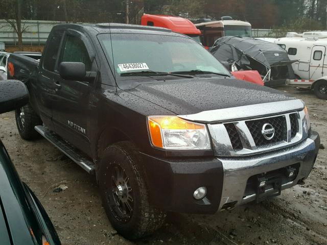 1N6AA0CC4AN319572 - 2010 NISSAN TITAN XE BLACK photo 1