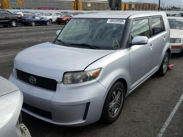 JTLZE4FE3A1100872 - 2010 TOYOTA SCION XB Plata foto 2
